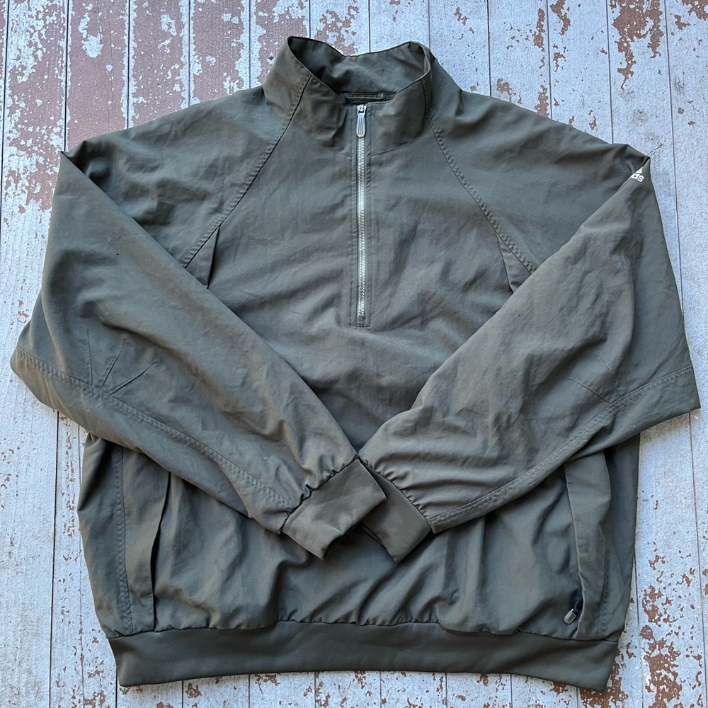 Adidas Nylon Quarter Zip Pullover